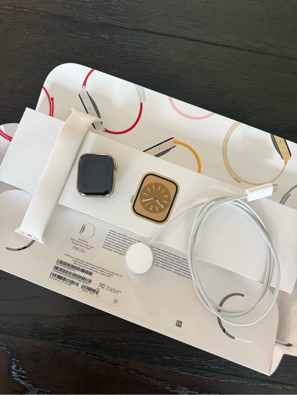 Apple Watch Series 8 41mm Gold Titanium